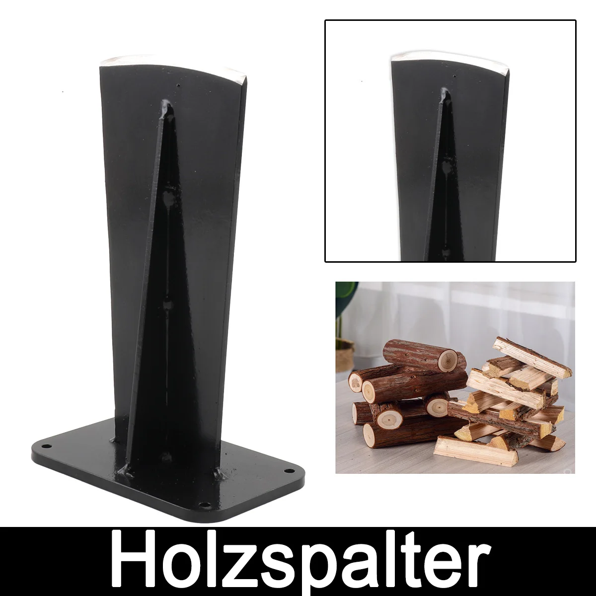 Manueller Holzspalter für Zuhause, Brennholzspalter für kleine Holzöfen und Kamine, manueller Holzspalter – Detail 2