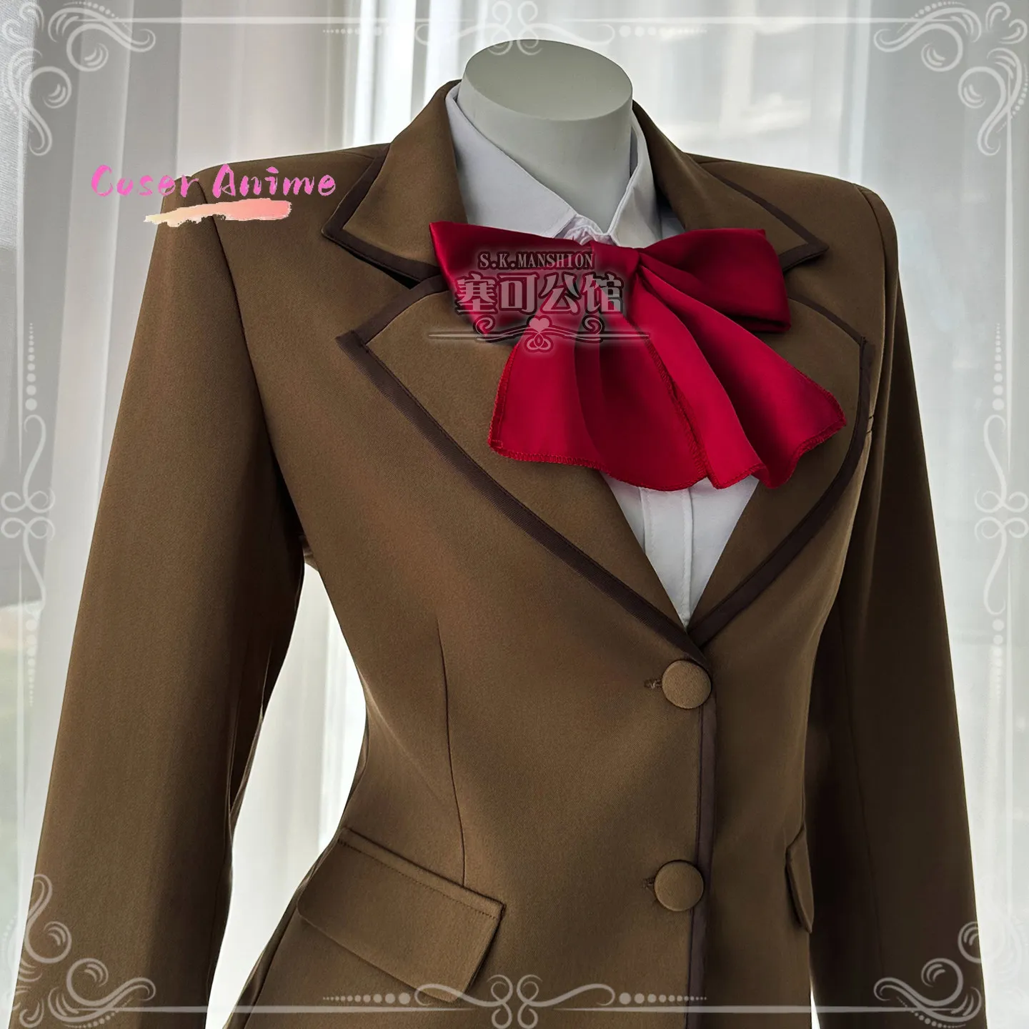 

Game WITCH ON THE HOLY NIGHT Aozaki Aoko Cosplay Costume Uniform Halloween Carnival Party Christmas Play Role Clothes Clothing
