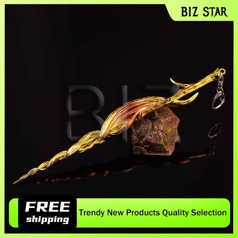 22 سنتيمتر/8.66in Eldenn الألعاب الطرفية سلاح نموذج Greatsword of Damnation المعادن الحرف اليدوية لصبي هدية عيد ميلاد أنيمي السيف