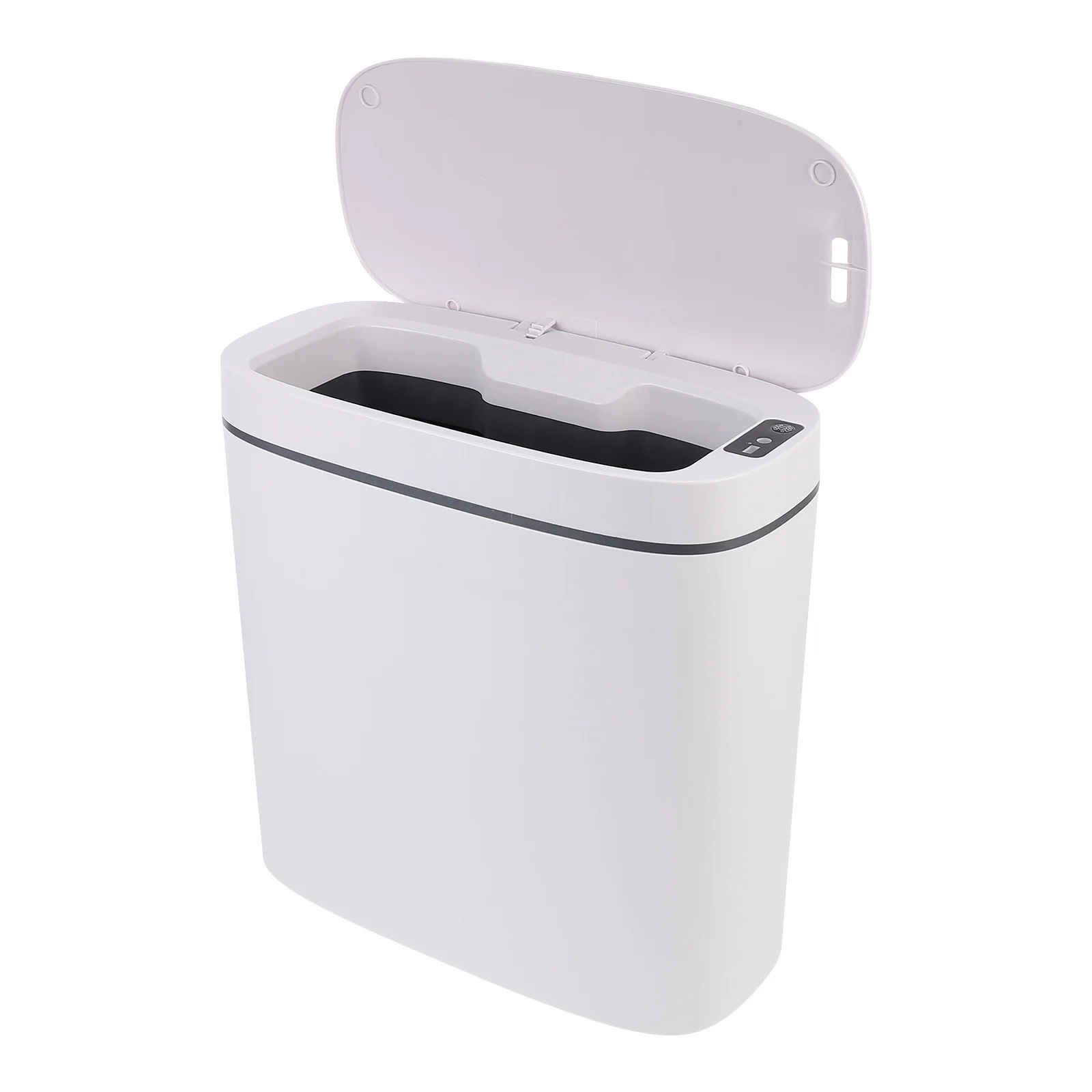 

Smart Sensor Trash Can Large Capacity Usb Rechargeable Automatic Intelligent Waste Bin For Kitchen Bathroom Toilet