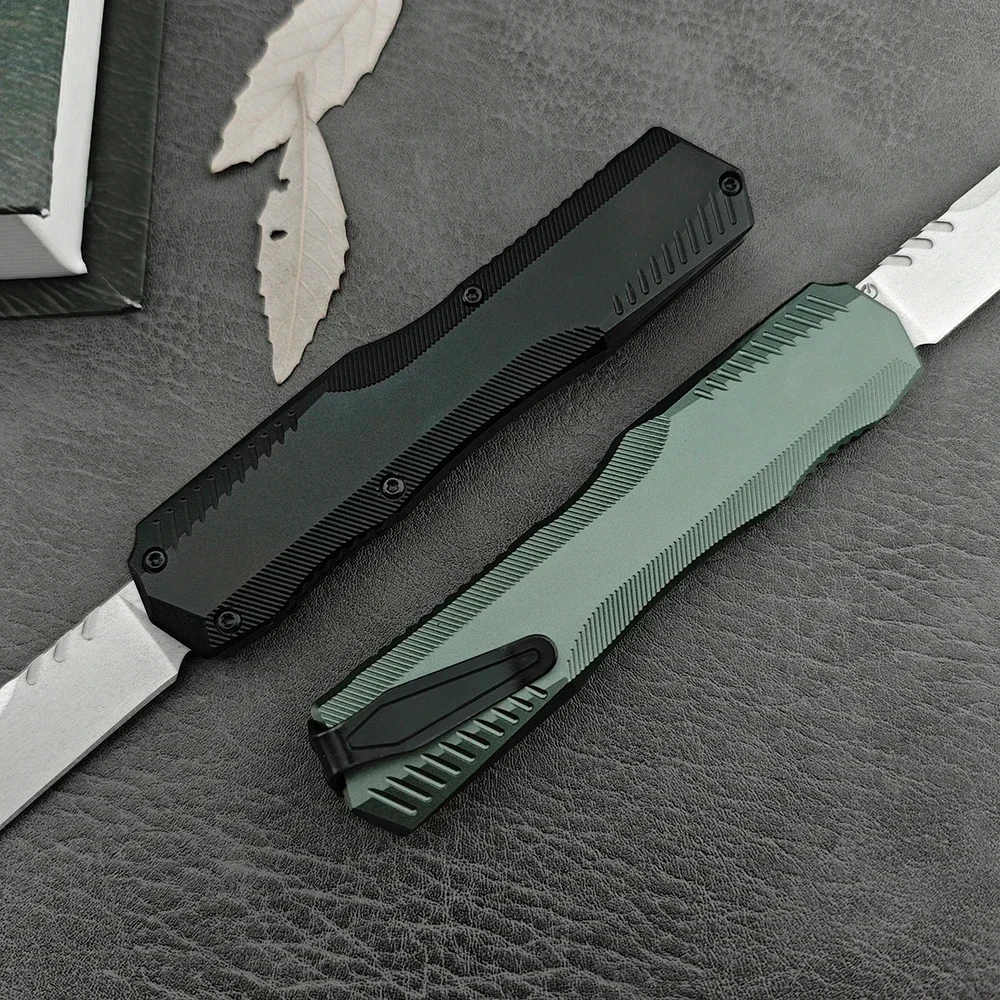 Tanto Blade Knife EDC Pocket Folding Knives KS 9000 Outdoor Tactical Hiking Survival Practical Camping Tool T6 Aluminum Handle