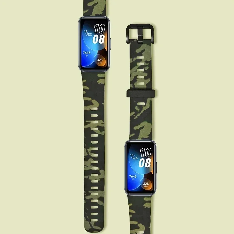 

Watchbands for Huawei Band 8-NFC Replacement Wristband Soft Silicone bands Sport Bracelet on Smart Band8 Watch strap Accessories