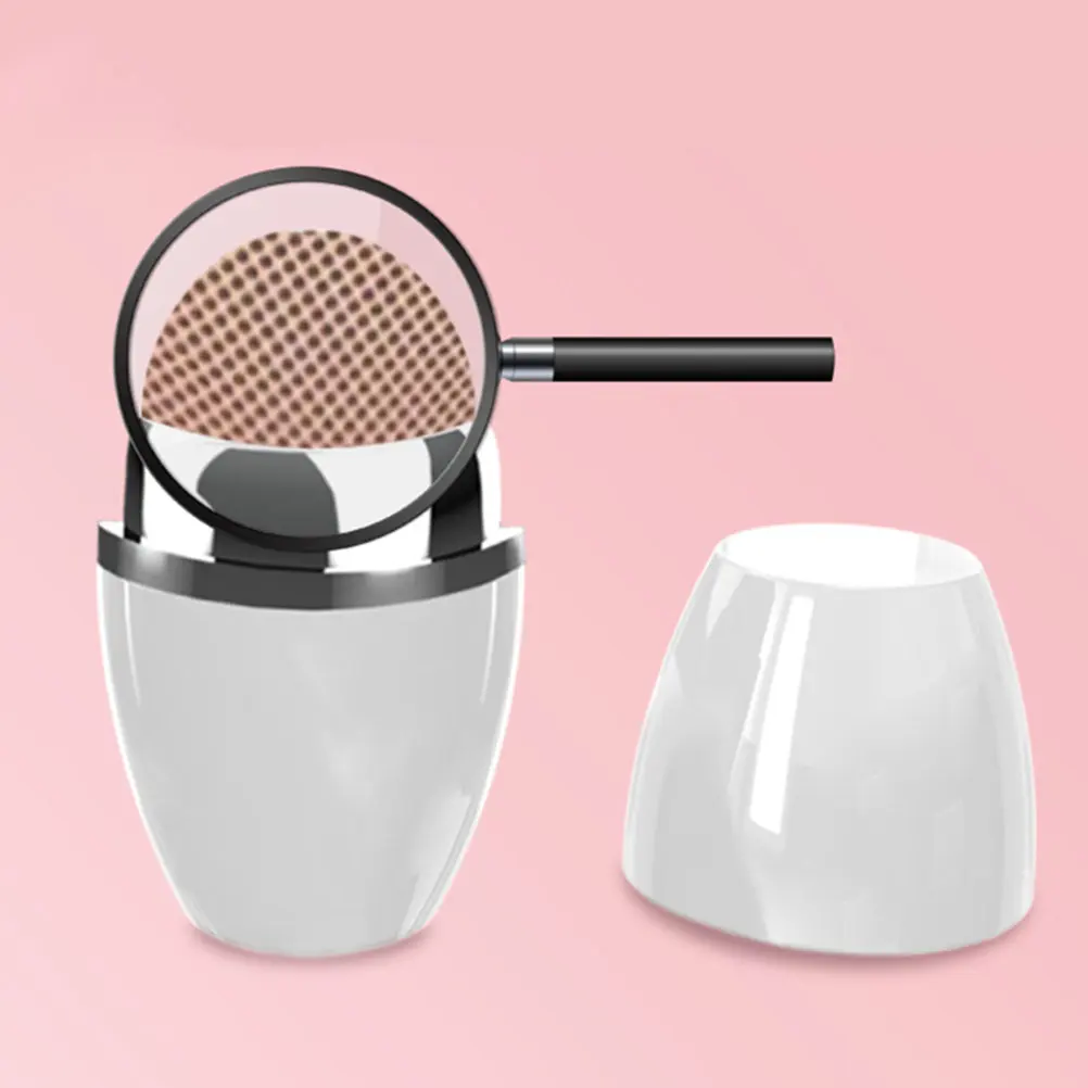 Vulkanischer Gesichtsroller, Öl-Absorbierendes Werkzeug für Gesichtspflege, Mini-Massagegerät, Tragbar, Wiederverwendbar, Naturstein