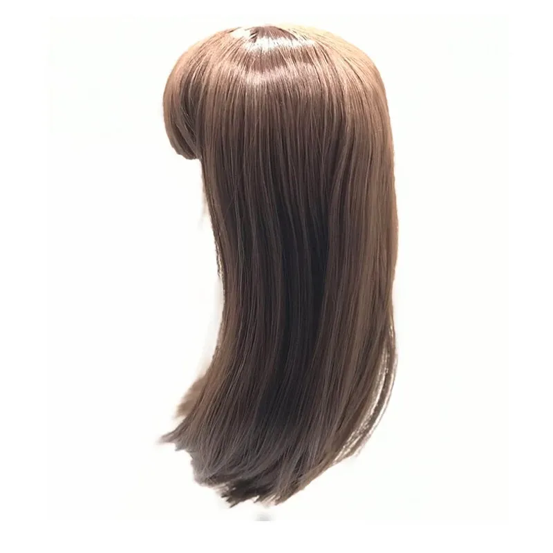 Silicone Reborn Doll Long Hair Wig Fits For Doll Head Circumference 32cm To 36cm Reborn Toddler Doll BJD Dolls Hair Wig