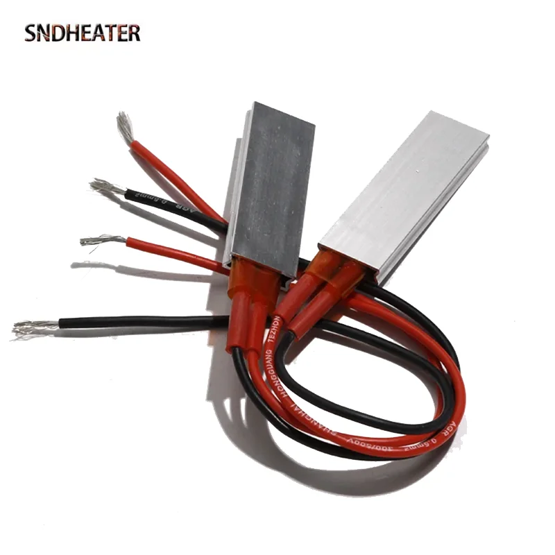 

SNDHEATER 2 шт. 60x21x5 мм PTC алюминиевая нагревательная пластина 70-230 градусов нагреватель изолированный воздушный нагреватель 12 В 24 В 36 В для электрического чайника