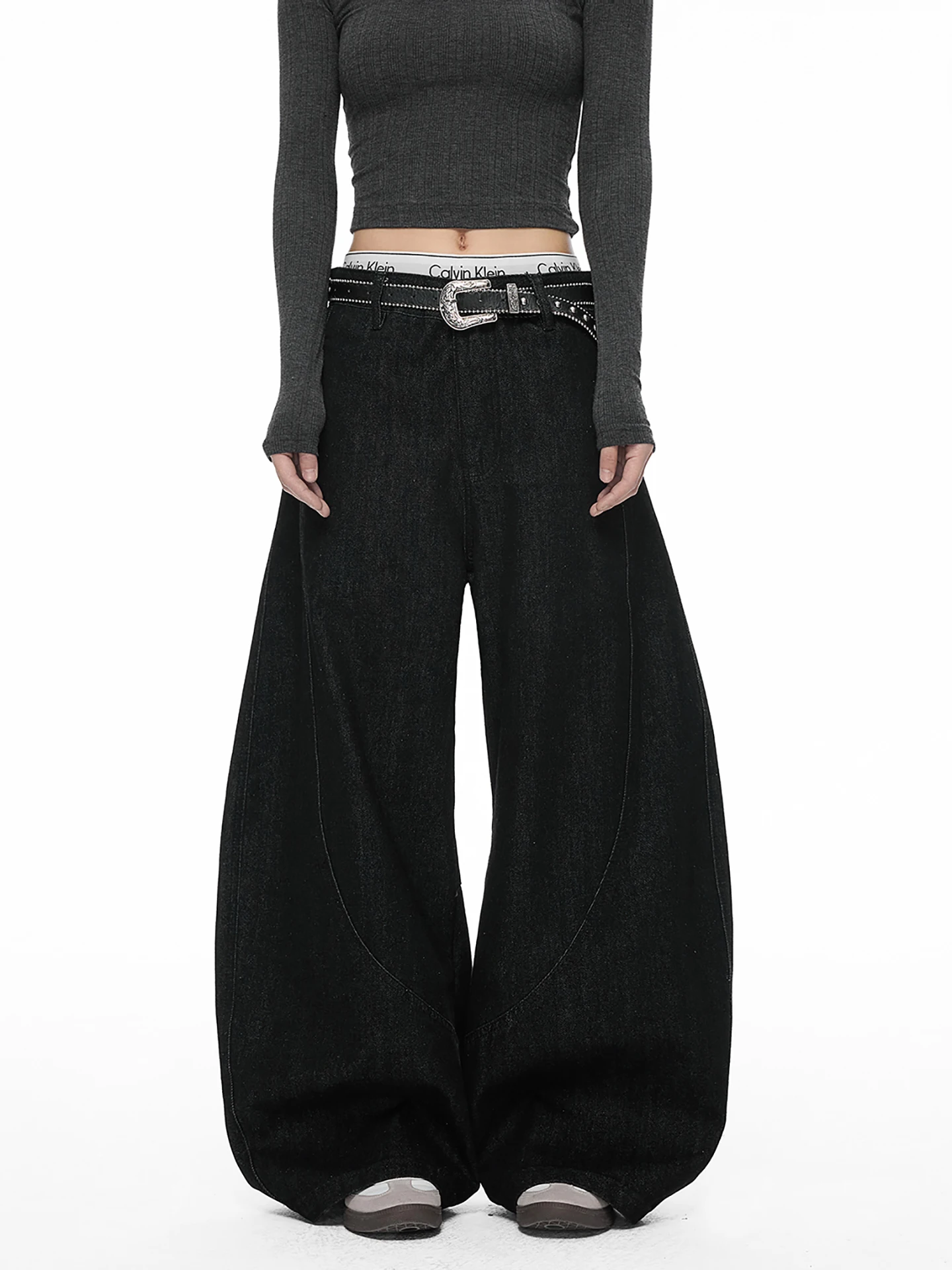 

Джинсы Boyue American Denim с широкими штанинами, повседневные, деконструированные, унисекс, в стиле High Street, рабочая одежда, удобные, из смесового хлопка и полиэстера