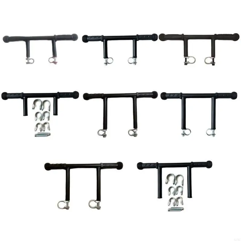 A5YC Strollers Handle Extender with Clip Compact and Lightweight Design Pram Cart Handlebar for Easy Storage and Transport