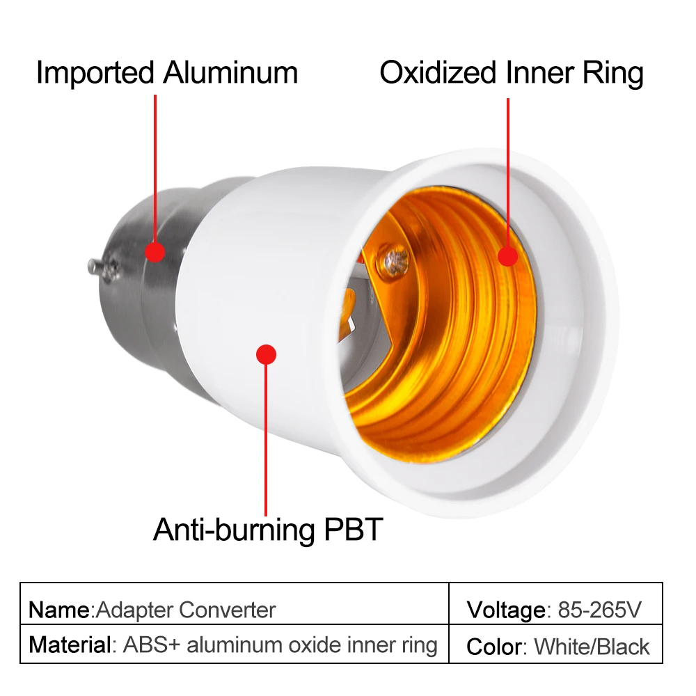 GU10 E14 E27 B22 LED light Male Socket Base type to AC Power  US EU Plug lamp Holder Bulb Adapter Converter ON OFF Button Switch