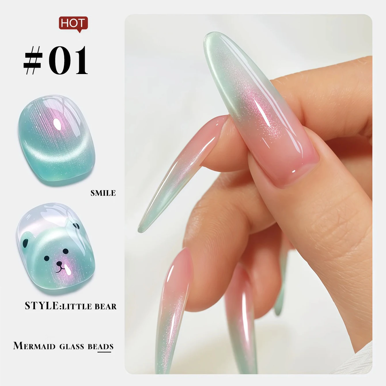 Nail Art Violet - طلاء أظافر جل ميانيل 12 مل،