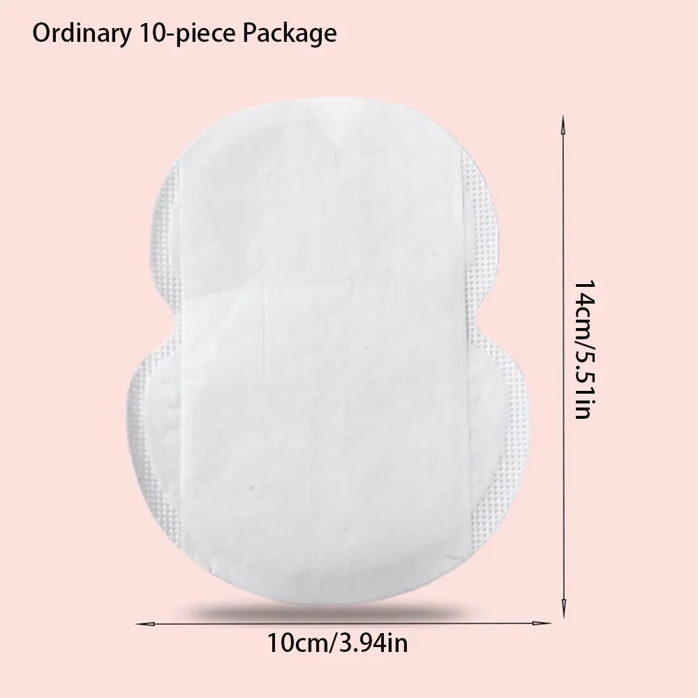 10/20PCS Non-woven Underarm Sweat Pads Comfortable Breathable Disposable Sweat-absorbing Patch Ultra-thin Mini