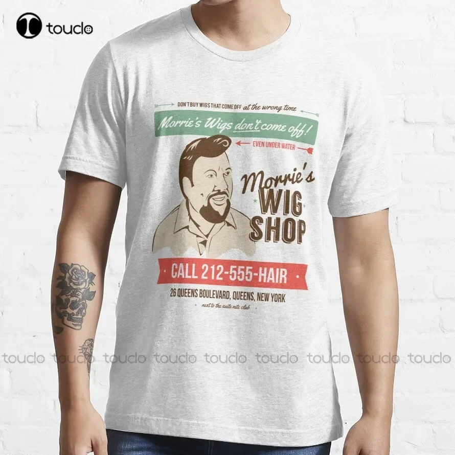 Morrie'S Wig Shop Goodfellas  T-Shirt Pink Shirts For Men Custom Gift Breathable Cotton Outdoor Simple Vintag Casual T Shirts