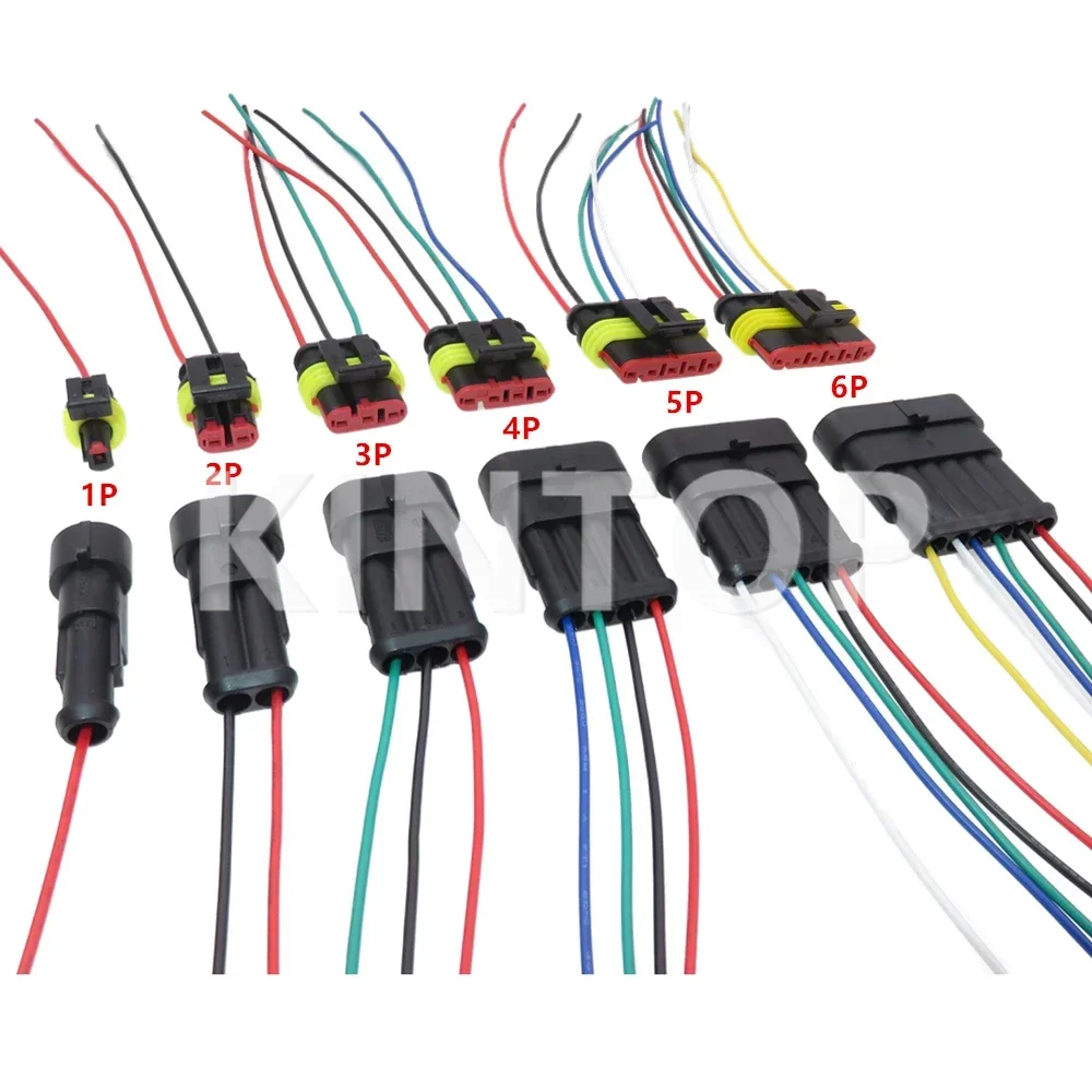 1 Set 1/2/3/4/5/6 Pins AC Assembly Auto Socket 282103-1 282079-2 282104-1 282080-2 282087-1 282105-1 282106-1 282088-1 282089-1