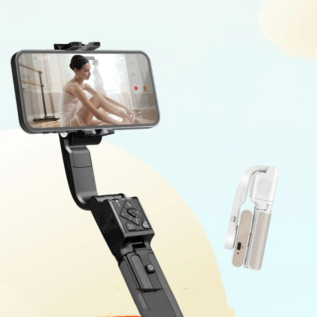 Handheld gimbal stabiliser mobile phone selfie stick 360-degree automatic follow-up fully intelligent vlog shooting artefact