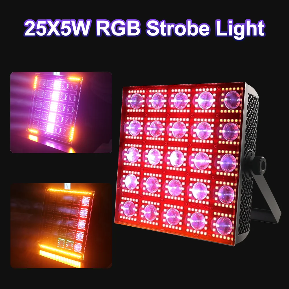 

Светодиодный луч 25X5 Вт RGB 5050 бусин + холодный стробоскоп COB с эффектом стирки для DJ, дискотеки, вечеринки, свадебного шоу, клубного освещения