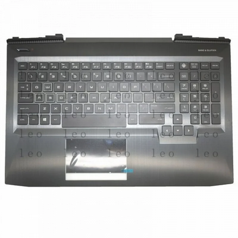 YU جديد L20535-001 لـ HP OMEN 15-CE Palmrest الغطاء العلوي مع لوحة مفاتيح بإضاءة خلفية