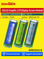 16P 116X37mm COB ST7920 6800 Parallel SPI 192*32 5V 19232 192x32 Graphic LCD Display Screen Module