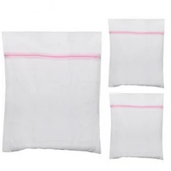 New 3 Size Zippered Mesh Laundry Wash Bags Foldable  Lingerie Bra Socks Underwear Washing Machine Clothes Protection Net