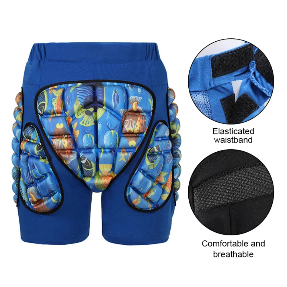 3D Padded Protection Hip EVA Short Pants Outdoor Sports Protection Protective Gear For Kids & Adults Ski Skating Riding Roller