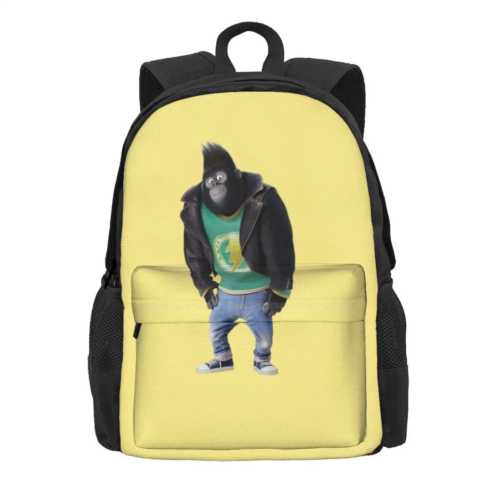 Johnny-Sing Hot Sale Schoolbag Backpack Fashion Bags Johnny New Movie Kids Cartoon Meena Rosita Gorilla Singer Koala Bustermoon