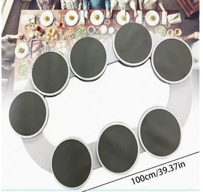 

Поворотный стол, бытовой вращающийся обеденный стол, длинный стол, специальная обеденная тарелка, вращающийся поднос, небольшой поворотный стол, руководство