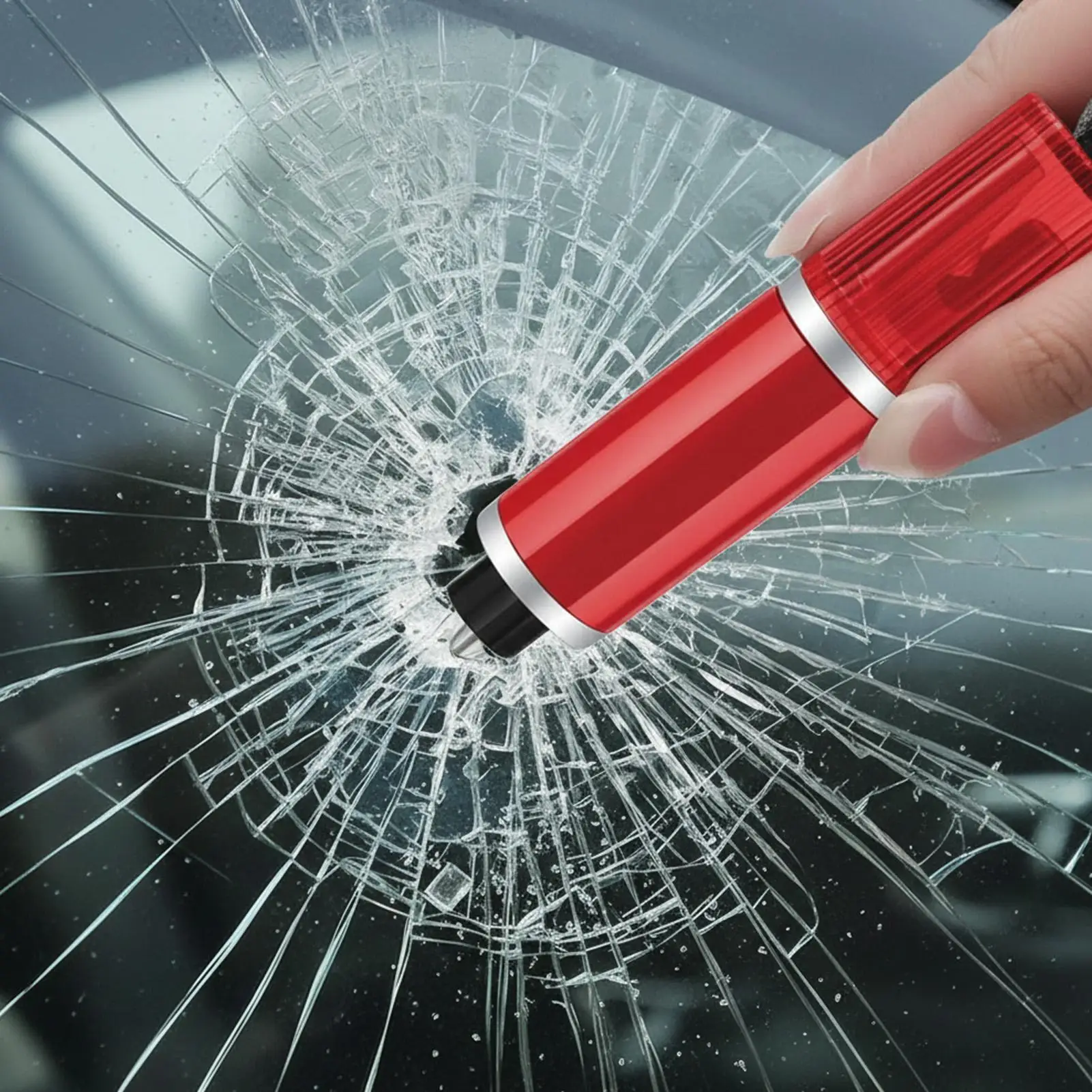 Window Breaker Seatbelt Cutter Escape Hammer Window Breaker for Car for Driver Women Men Teens Firefighter Home Truck Automotive