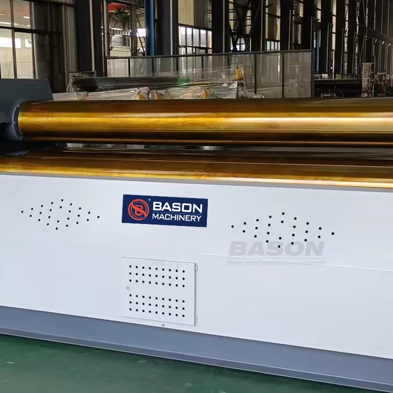 Hydraulic CNC Four Roller Plate Bending Machine Automatic Metal Sheet Rolling Coiling Machine
