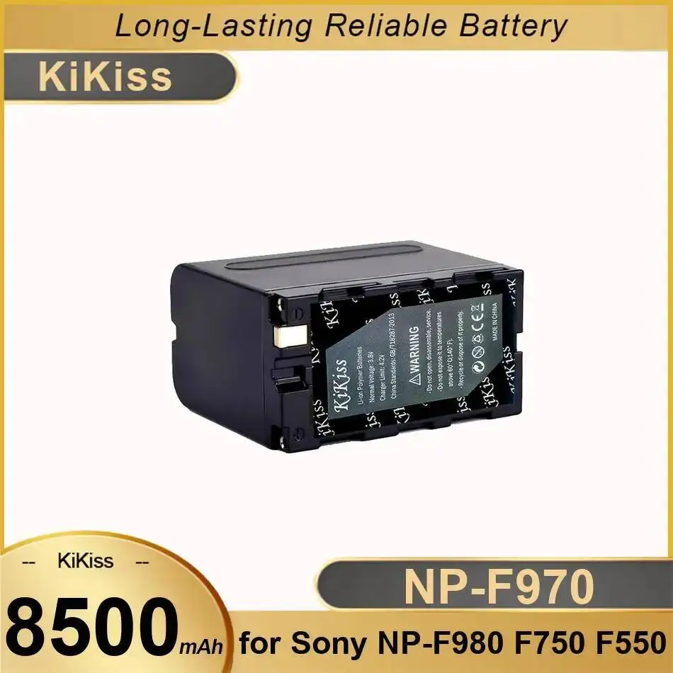 

8500Mah NP-F970 Camera Battery Stable For Sony NP-F980 F750 F550