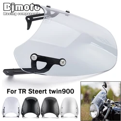 Windshield Windscreen For Triumph Street twin 900 2019 2020 2021 2022 Motorcycle Headlight Fairing Wind shield
