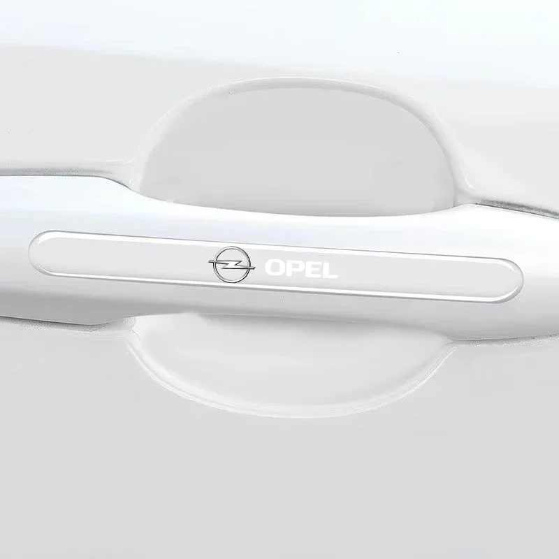 Autocollant de protection transparent anti-rayures pour poignée de porte automobile, pour Opel Insignia Astra Antara Meriva Zafira H G Corsa