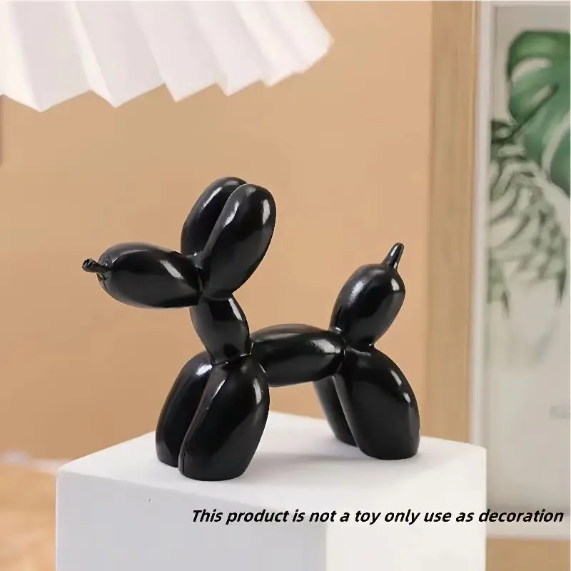 

Creative Resin Balloon Dog Abstract Decoration Creative Sculpture Study Room Statue Home Office Accessories Festival Decoration