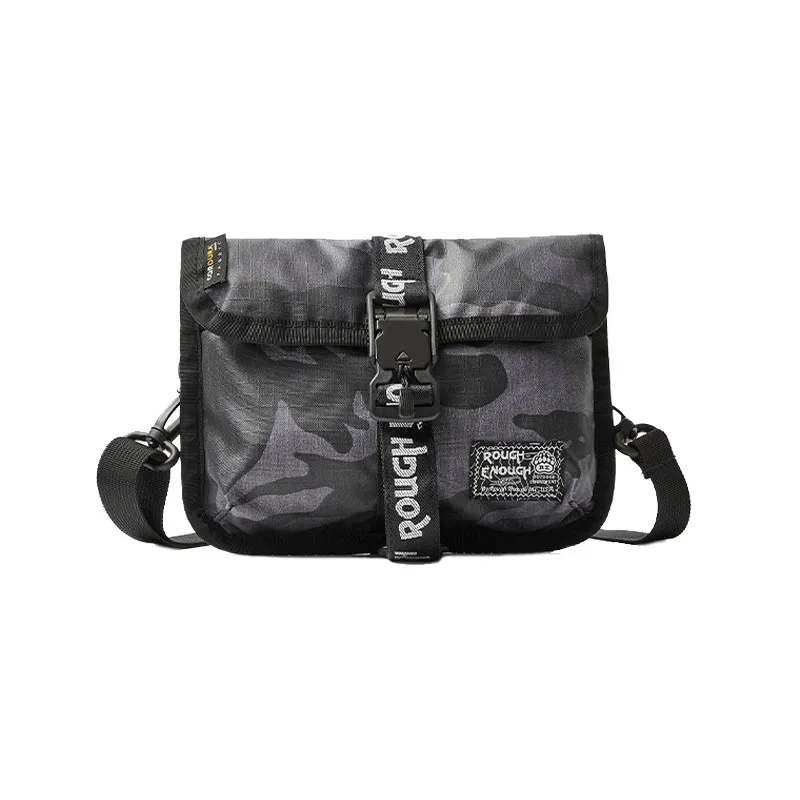 

RGH Men's Waterproof Camouflage Crossbody Bag, Multifunctional Messenger Chest Bag, Mini Pouch for Outdoor Travel & Sports