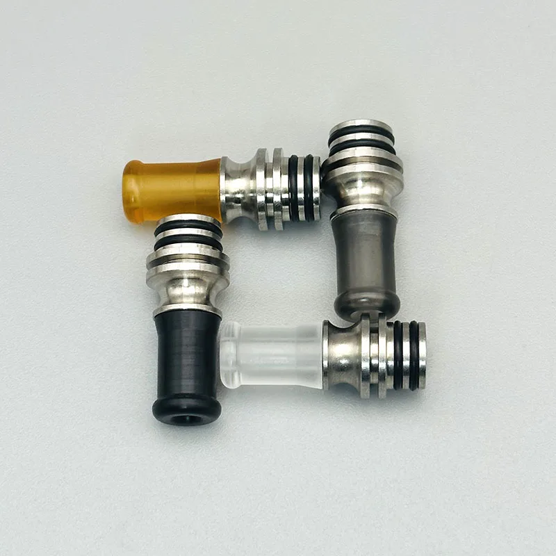 510 mtl ponta de gotejamento resistência ao calor bocal 316ss pc pom pei material para rda rba rdta rta ponta de gotejamento vaporizador tanque atomizador