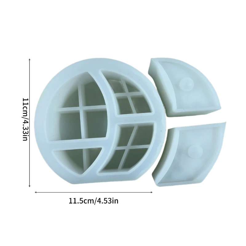 Stampo per scatola immagazzinaggio Stampi per artigianato fai-da-te Materiale in silicone per realizzazione scatole