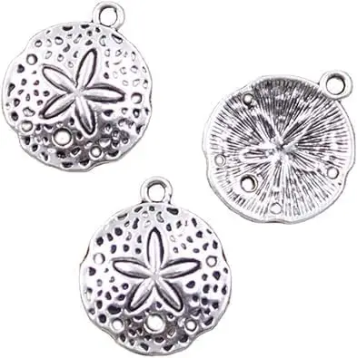

Pcs Charms Shell Starfish Antique Silver Pendants for Making Bracelet Necklace Jewelry Findings Jewelry Making Accessory, Jewelr