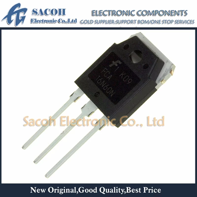 

New Original 10Pcs/Lot FCA16N60N TO-3P 16A 600V Power MOSFET Transistor In Stock
