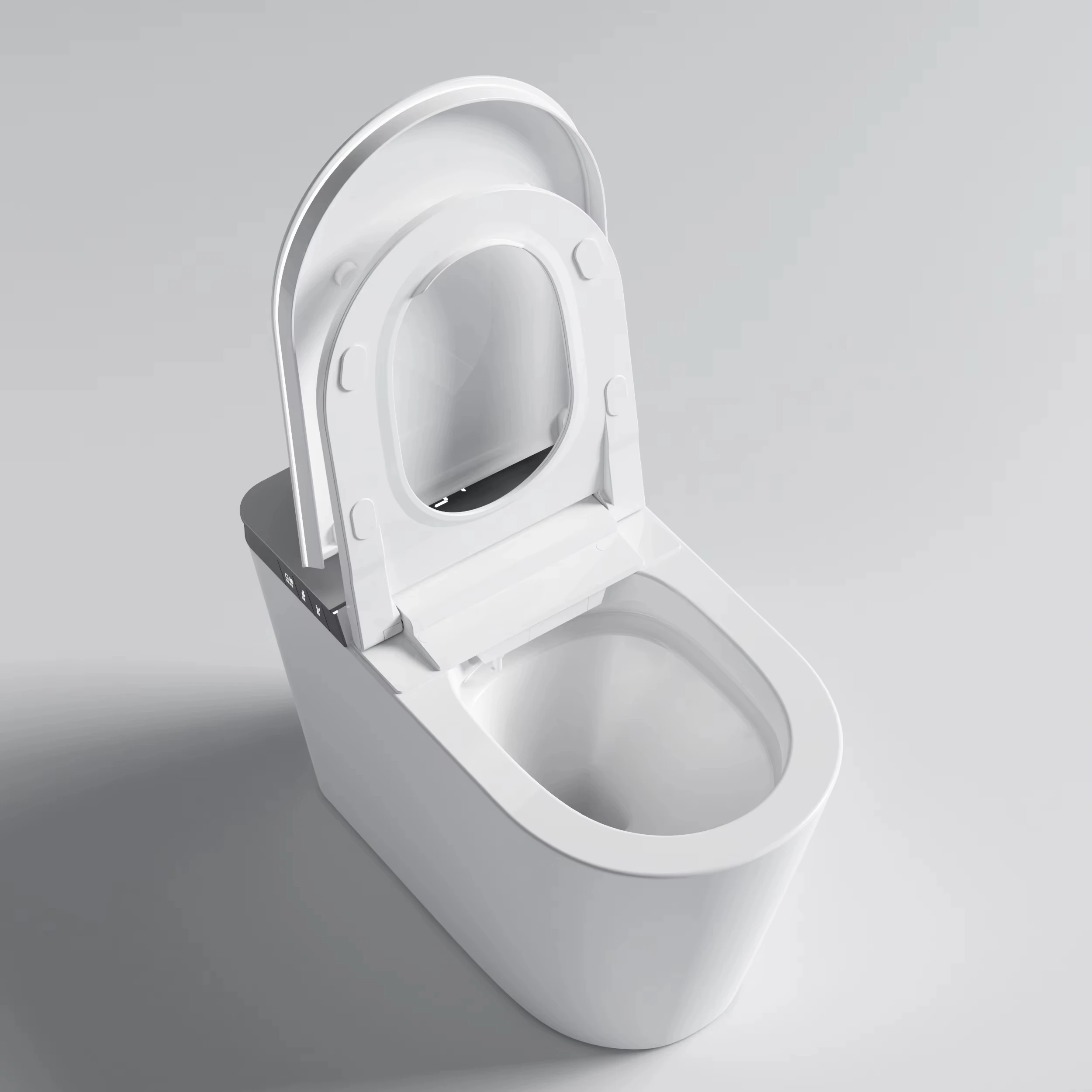 الراقية الحمام الاستشعار التلقائي صدفي المرحاض مقاوم للماء السيراميك المراحيض الذكية #6