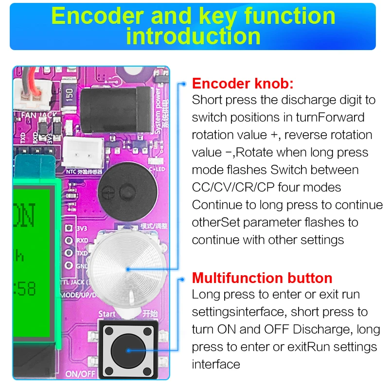 DL150W Power Electronic Load Voltage Current Battery Tester 18650 Pack Capacity Monitor USB DC 72V Checker Tools For PC Online