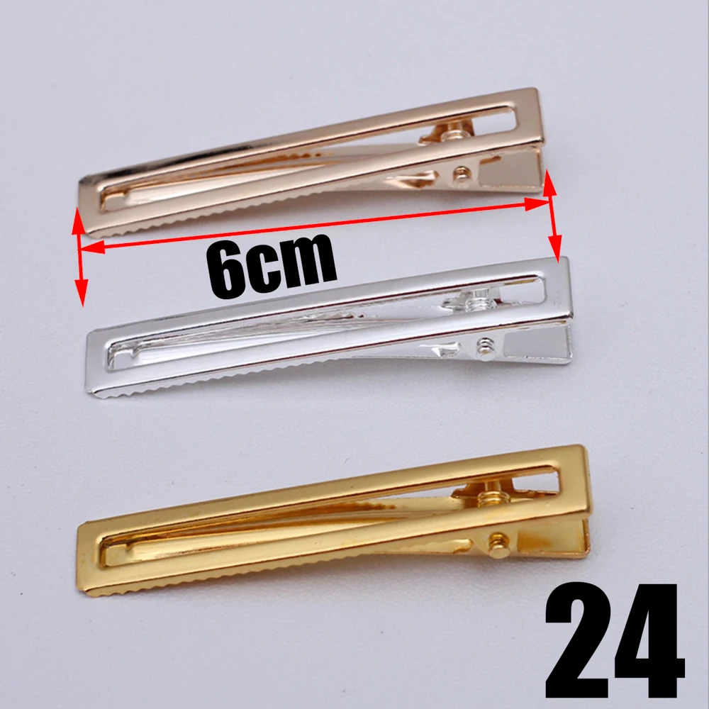 REGELIN 10pcs KC/Gold/Silver Copper Hair Jewelry Settings Blank Base DIY Hair Clip Hairpins Barrette Retro Hair Wear Accessories