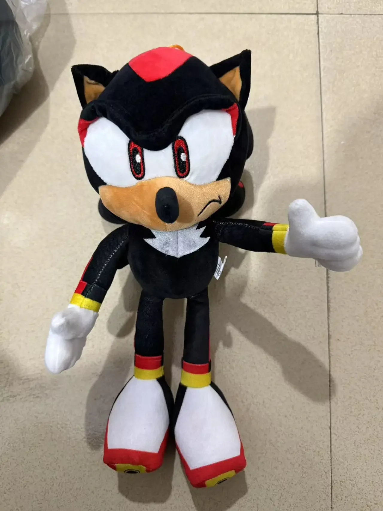 New 33cm Novelty Supersonic Mouse Hedgehog Anime Doll Stuffed Plush Toy Sonic Kid Nak Plush Toy Doll Children's Christmas Gifts - view 4