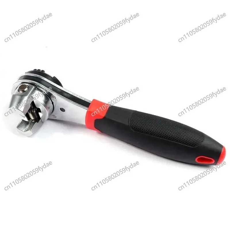 6-22MM Adjustable Ratchet Wrench Multifunctional Movable Opening