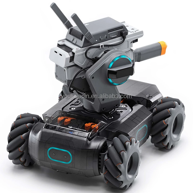 

DJI Robomaster S1 FPV Camera Car Radio Control Vehicle RC Car Educational Robot AI Module Support Scratch 3.0 Python Programme