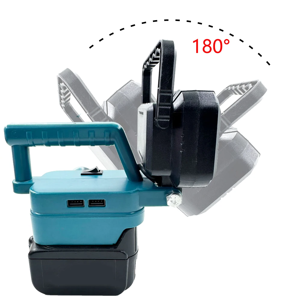 

15 Beads LED Work Light 3 inch Portable Lanterns Lamp for Makita 18V Li-ion Battery BL1830 Spotlight Torch Camping Emergency