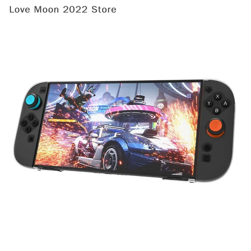 

Transparent Game Console Protective Case Set With Screen Protective Cover And Joystick Case For Switch 2 PC Clear Hard Case