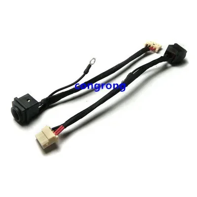 Conector de alimentação DC com cabo para Sony Vaio VPCEH VPC-EH VPCEH1AFX/B Jack Soquete Conector de alimentação 4 cabos