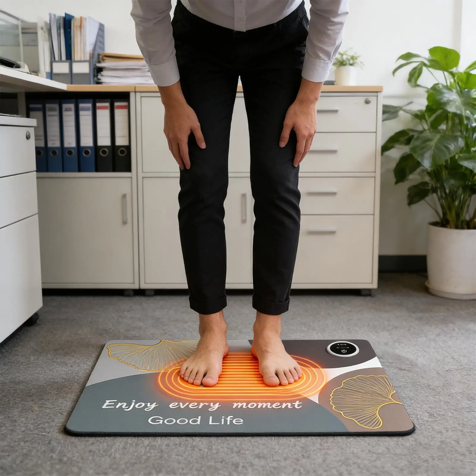 Electric Feet Warmers Electric Warmer 3 Temperature Settings Auto Shut Off Foot Heating Pad For Cold Weather Home Study Basement