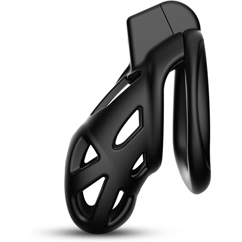 ذكر القضيب قفل العفة قفص مع قفل 4 أحجام مختلفة من ذكر العفة قفص جهاز خاتم الديك القضيب الوثن ضبط النفس لعبة الجنس