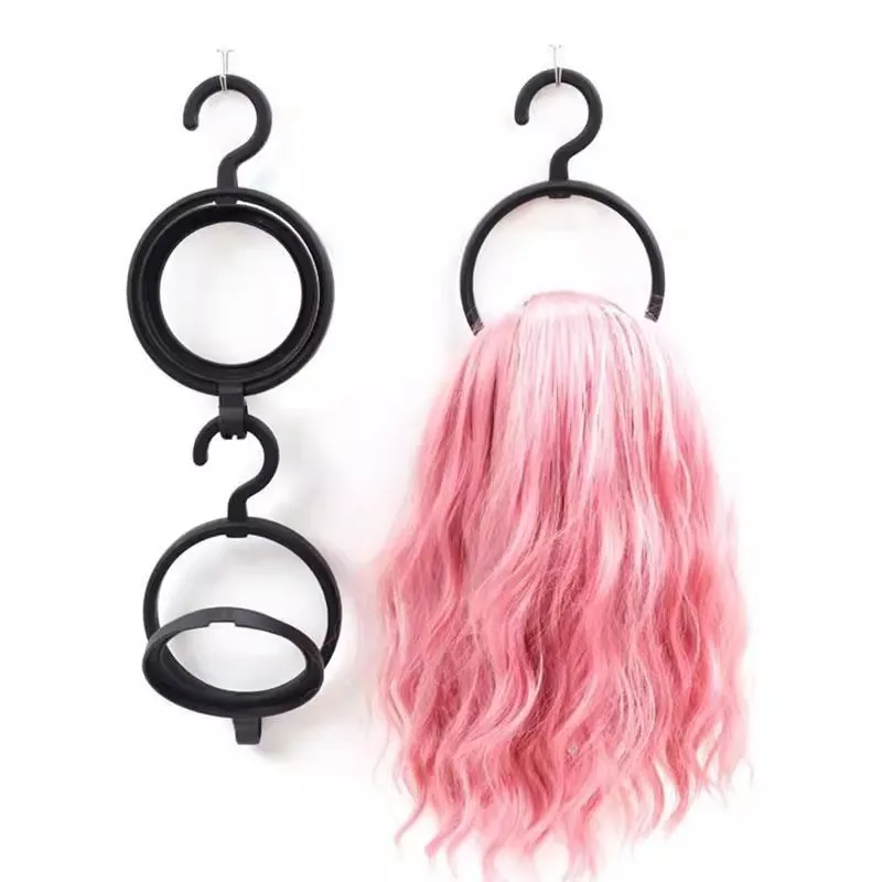 

Foldable Multi-Purpose Wig Rack Hat Hanger Scarf Holder - Suitable for Home Storage Shop Display Salon Wig Organization