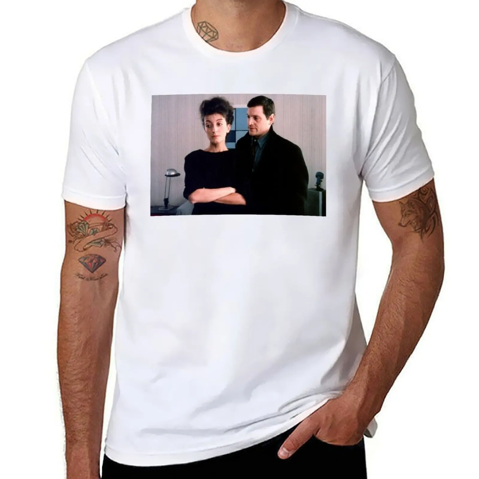 

Full Moon in Paris Eric Rohmer vintage T-Shirt t shirt man luxury men t shirt cotton 100% T-Shirt