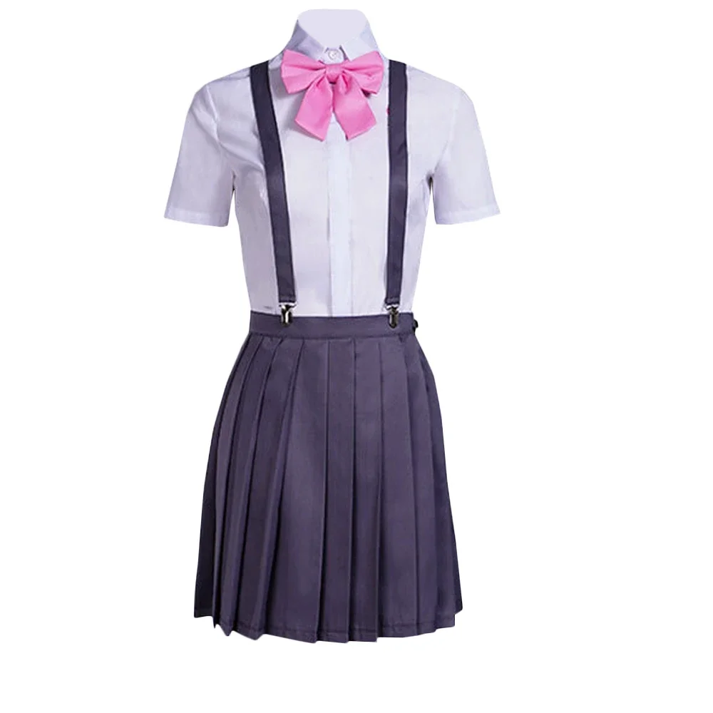 Anime Furude Rika Cosplay Costume JK Uniform Suit Halloween Carnival Outfits