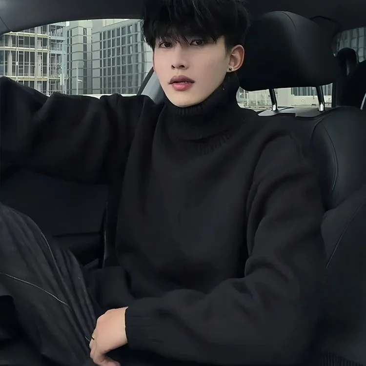 

Fur Collar Pullovers Estampados De Hombres Mens Oversized Baggy Loose Skateboarding Urban Street Youth Style Casual Relaxed Boxy